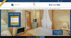 Desktop Screenshot of hotelgiorgirome.com